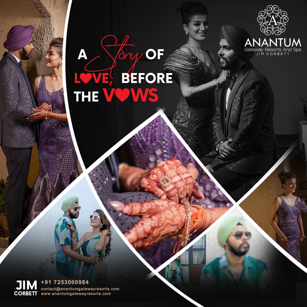 Create Timeless Pre-Wedding Memories: Capture Love at Anantum Gateway Resorts & Spa