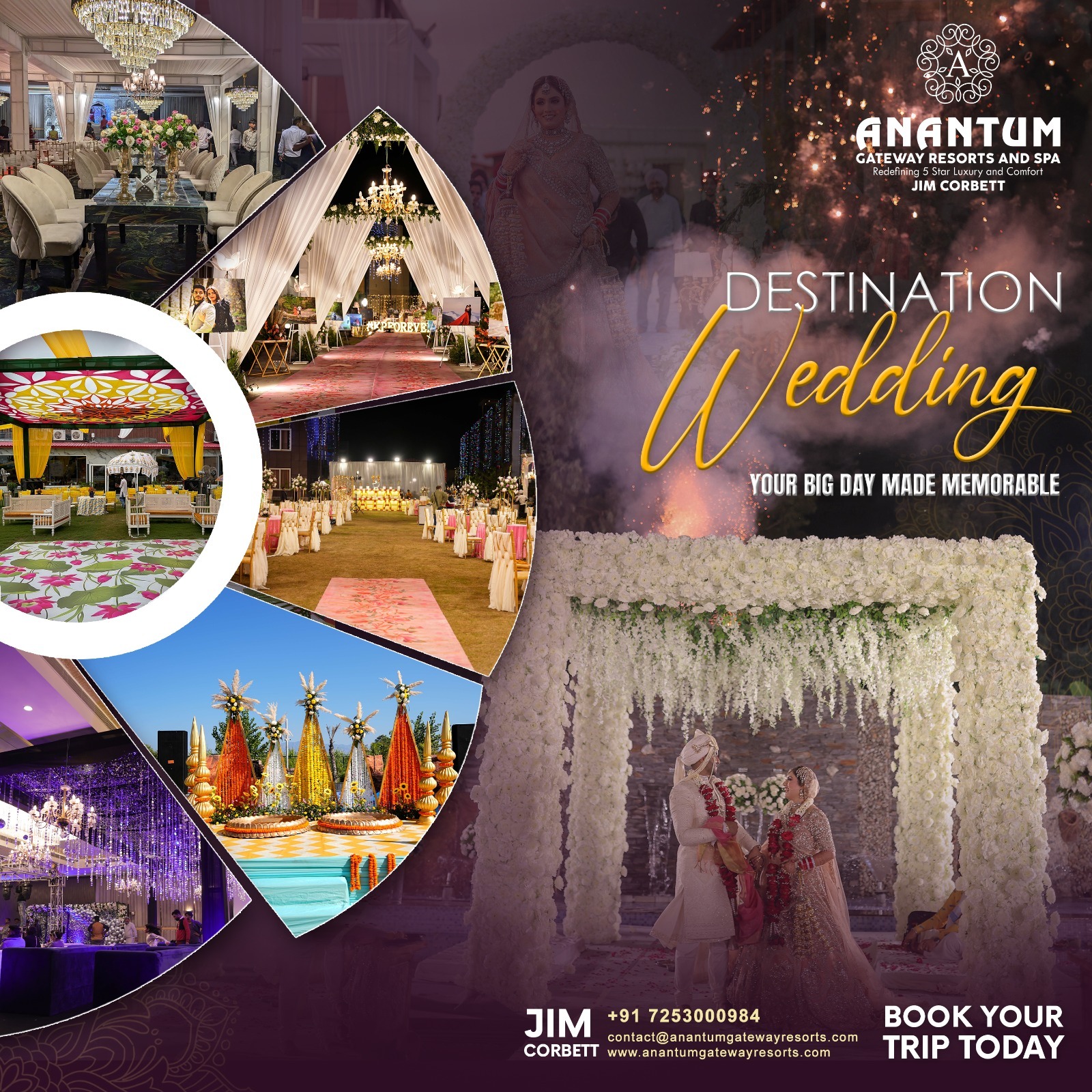 Unveil the Real Magic of Destination Wedding with the Anantum Gateway Resorts & Spa